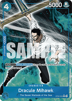 Dracule Mihawk (ST03-005) (V.3) (The Best)