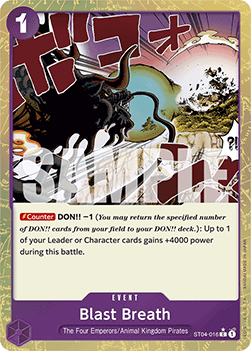 Blast Breath (ST04-016) (V.2) (The Best)