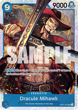 Dracule Mihawk (OP01-070) (V.1) (The Best)