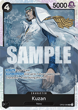 Kuzan (OP02-096) (V.1) (The Best)