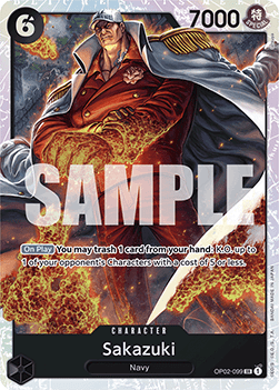 Sakazuki (OP02-099) (V.1) (The Best)