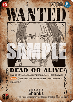 Shanks (OP09-004) (V.3) (Emperors in the New World)
