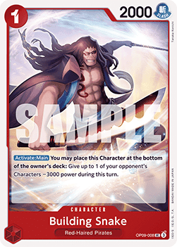 Building Snake (OP09-008) (Emperors in the New World)