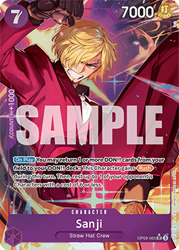 Sanji (OP09-065) (V.2) (Emperors in the New World)