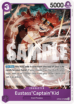 Eustass"Captain"Kid (OP09-075) (Emperors in the New World)