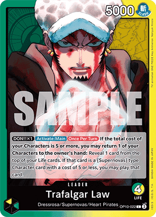 Trafalgar Law (OP10-022) (V.1) (Royal Blood)