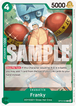 Franky (OP10-034) (Royal Blood)