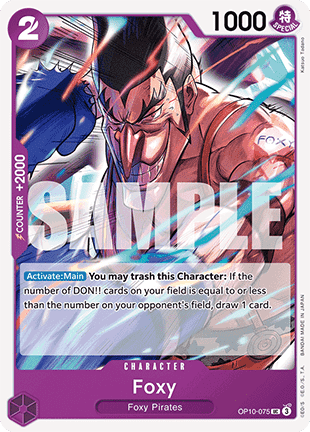 Foxy (OP10-075) (Royal Blood)