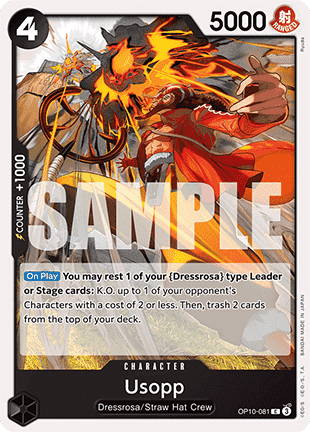 Usopp (OP10-081) (Royal Blood)