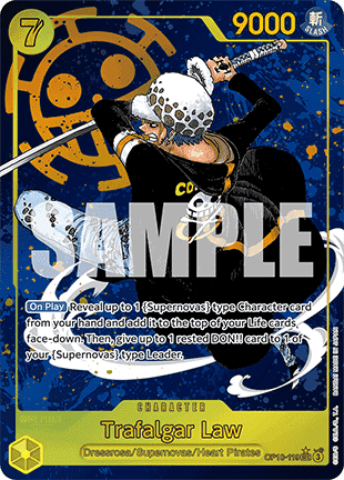 Trafalgar Law (OP10-119) (V.2) (Royal Blood)