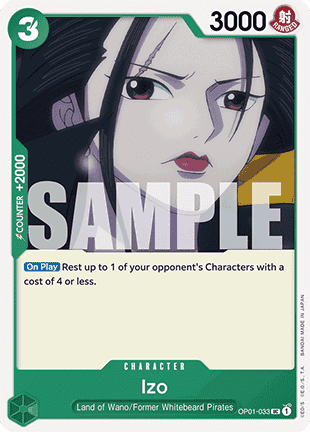 Izo (OP01-033) (V.1) (The Best)