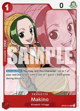 Makino (OP02-015) (V.1) (The Best)