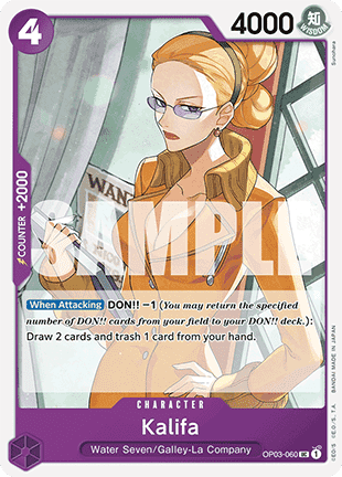Kalifa (OP03-060) (V.1) (The Best)