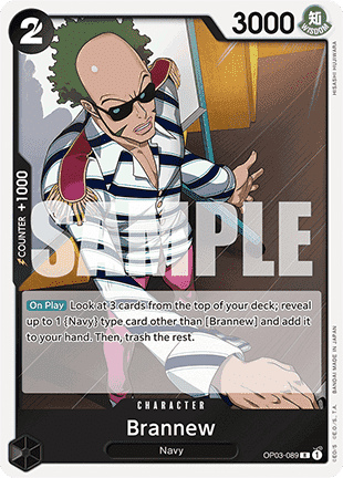 Brannew (OP03-089) (V.1) (The Best)