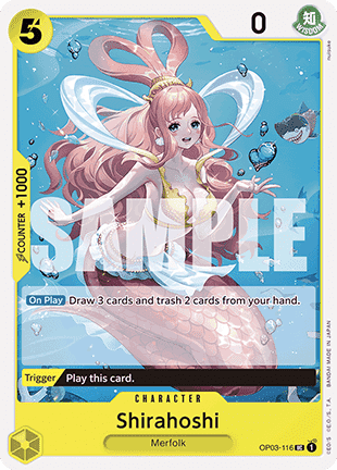Shirahoshi (OP03-116) (V.1) (The Best)