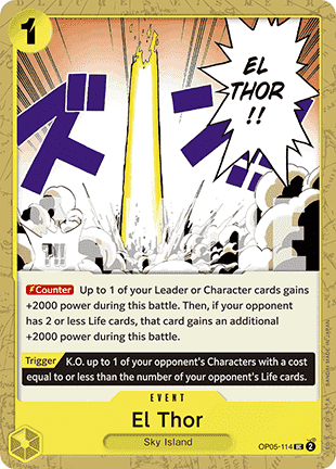 El Thor (OP05-114) (V.1) (The Best)
