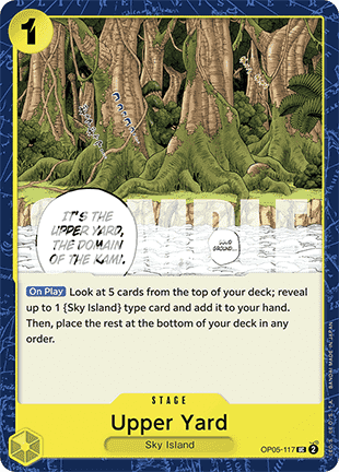 Upper Yard (OP05-117) (V.1) (The Best)