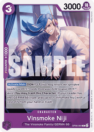 Vinsmoke Niji (OP06-064) (V.1) (The Best)