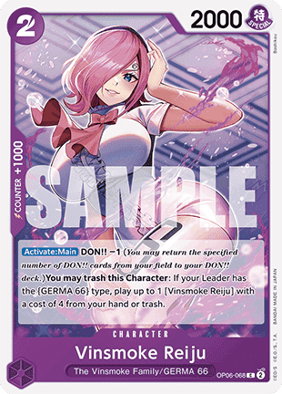 Vinsmoke Reiju (OP06-068) (V.1) (The Best)