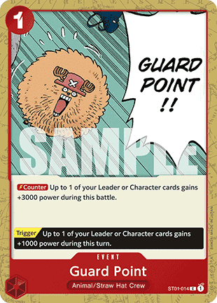Guard Point (ST01-014) (V.1) (The Best)