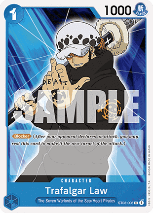 Trafalgar Law (ST03-008) (V.1) (The Best)